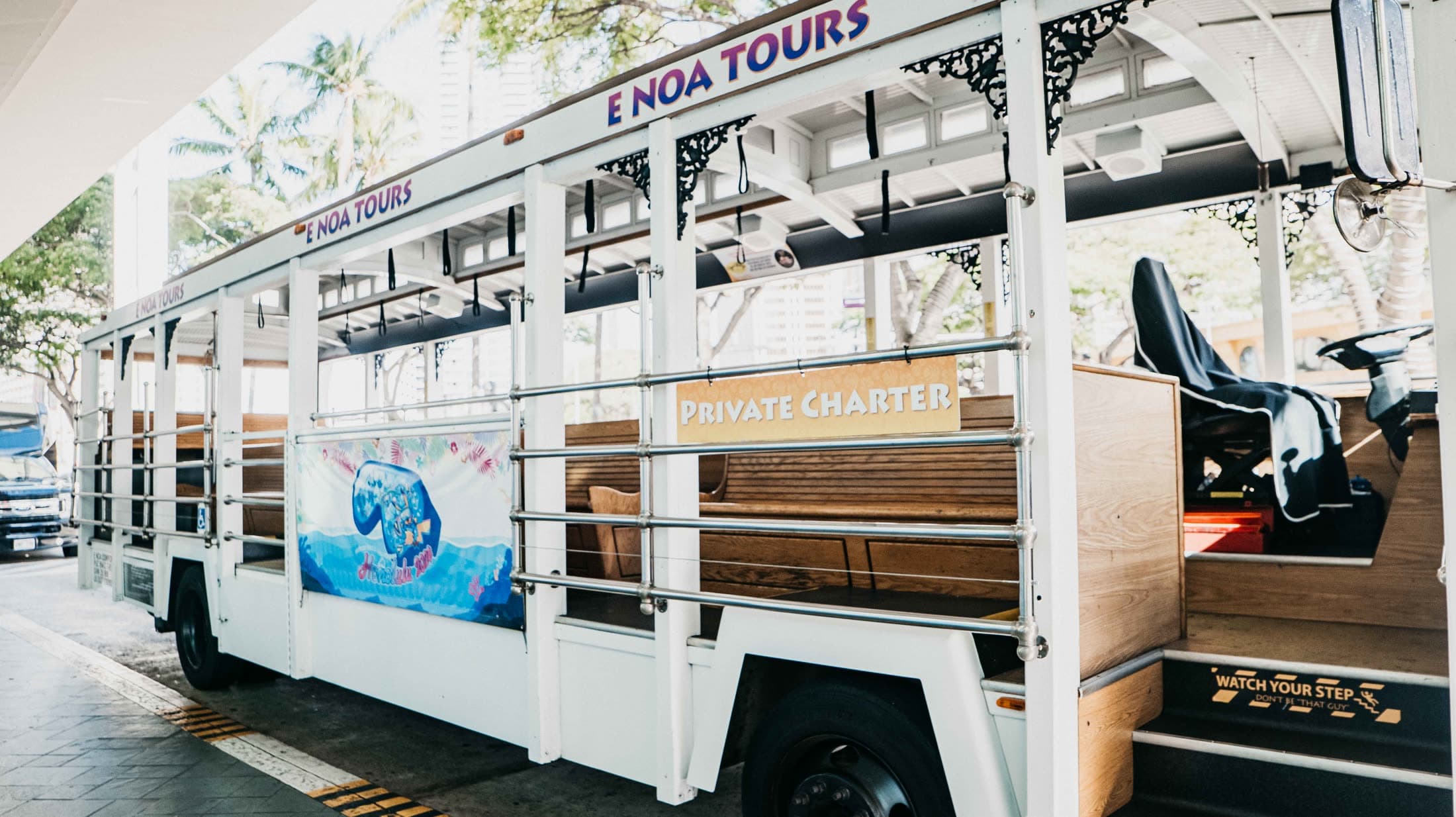 Group transportation for a Hawaii event